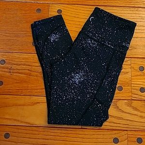 Black Reflective Pocket Leggings